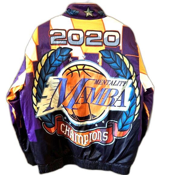Mamba Mentality 2020 Snap Front Jacket - Size Medium - Picture 2 of 4